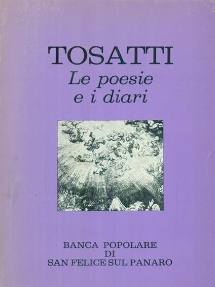 Le poesie e i diari - Maria Barbara Tosatti - copertina