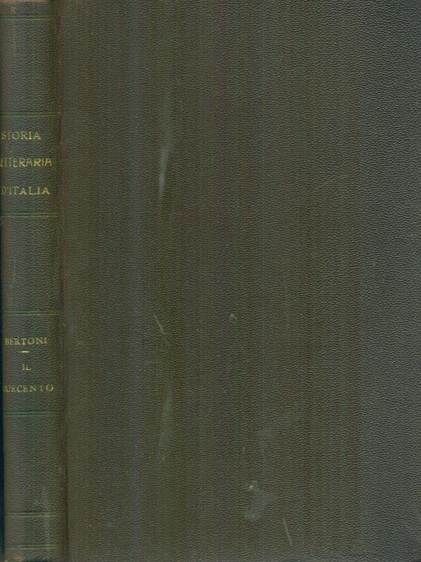   Storia letteraria d'Italia Il Duecento