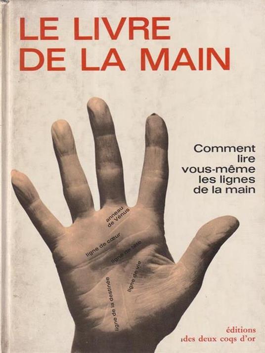 Le livre de la main - Fred Gettings - copertina