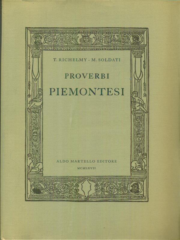 Proverbi Piemontesi