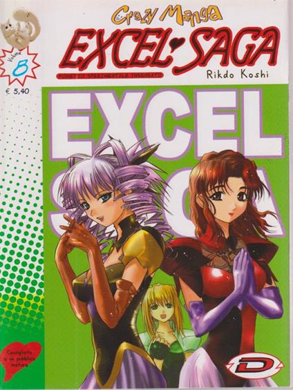 Excel Saga 8 - Rikdo Koshi - copertina