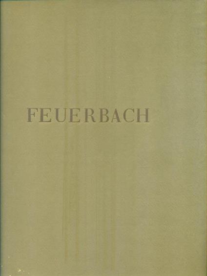 Feuerbach - Enrico Bodmer - copertina