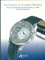 The Collection of a European Nobleman. Saturday May 10/Sunday May 11/2008