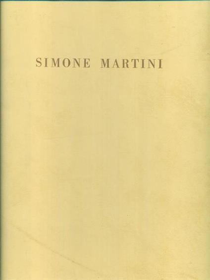 Simone Martini - Enzo Carli - copertina