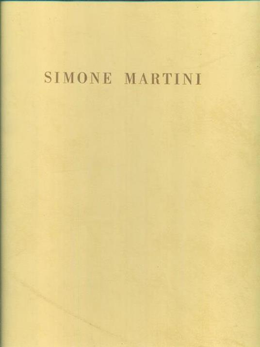 Simone Martini - Enzo Carli - copertina