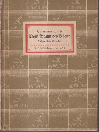Vom Baum de Lebens - Hermann Hesse - copertina