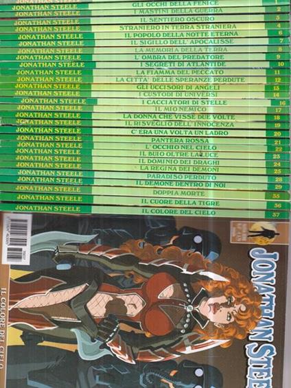 Jonathan Steele n. 0 - 37.Con 9 numeri mancanti - copertina