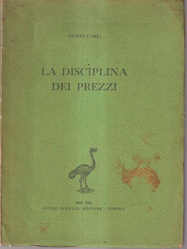 La disciplina dei prezzi