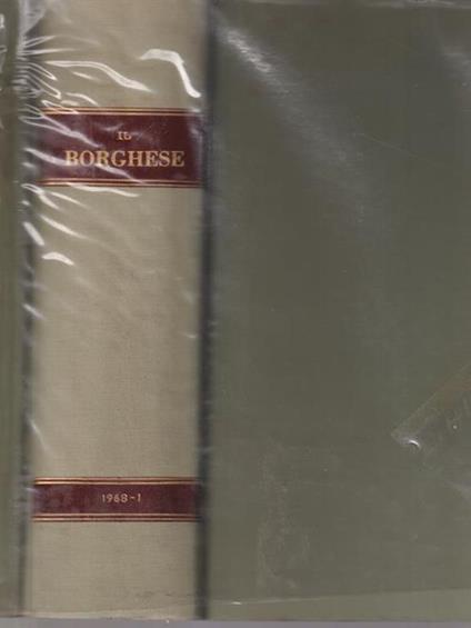 Il borghese 1968 III - copertina