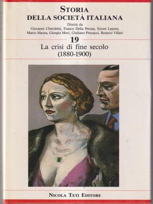 La crisi di fine secolo (1880-1900) - copertina