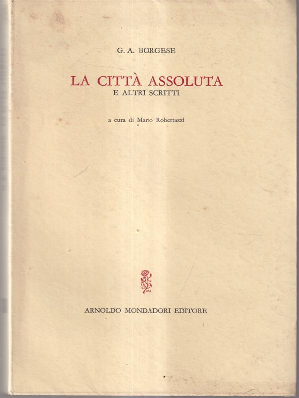 La città assoluta