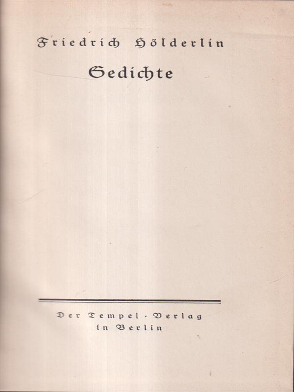 Gedichte