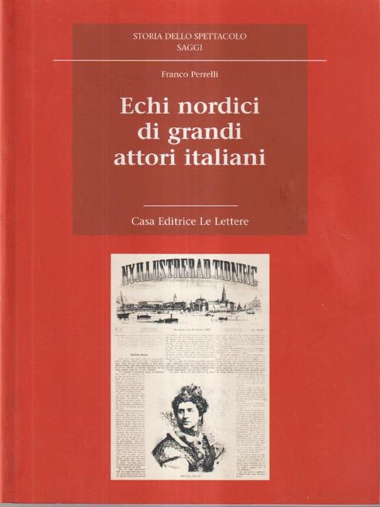 Echi nordici di grandi attori italiani - Franco Perrelli - copertina