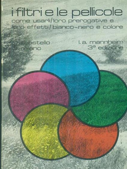 I filtri e le pellicole - L. A. Mannheim - copertina