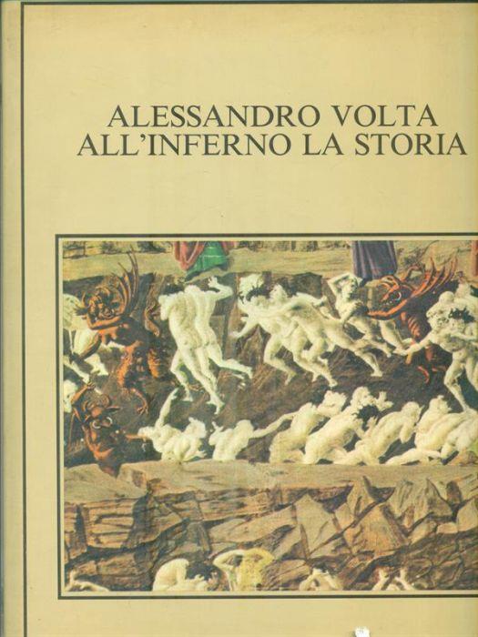 Alessandro Volta all'inferno la storia - copertina
