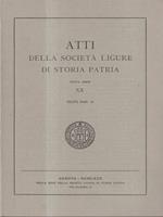 Atti della Societa' Ligure di Storia Patria - XX Fasc. II