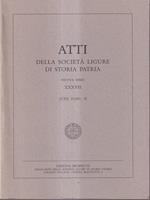 Atti ligure di storia patria nuova serie XXXVII (CXI) fasc. II 1997