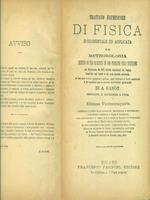 Trattato elementare di fisica sperimentale e applicata