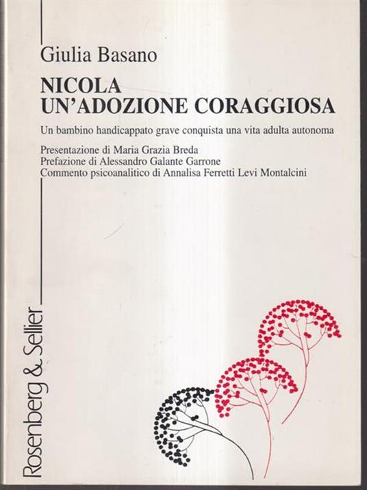Nicola un'adozione coraggiosa - Giulia Bausano - copertina
