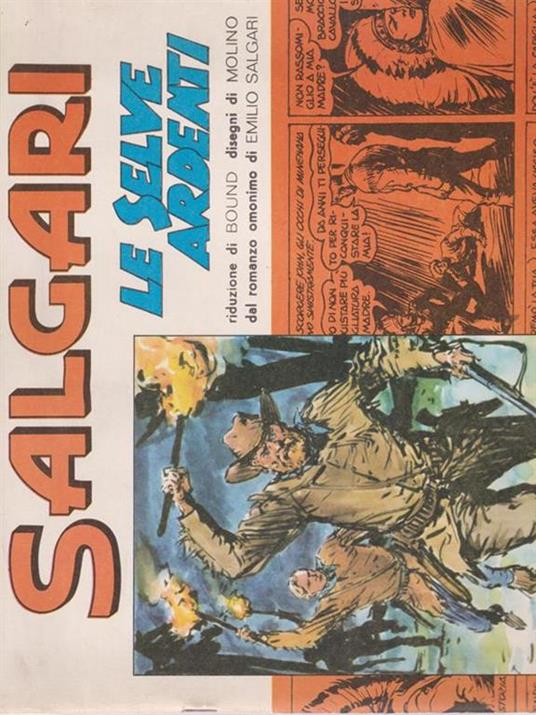 Salgari: le selve ardenti - Bound - copertina