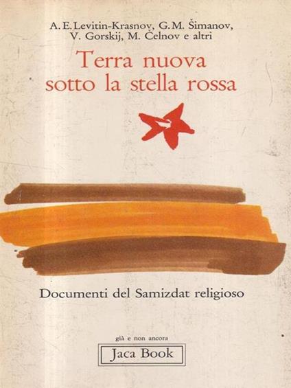 Terra nuova sotto la stella rossa - copertina