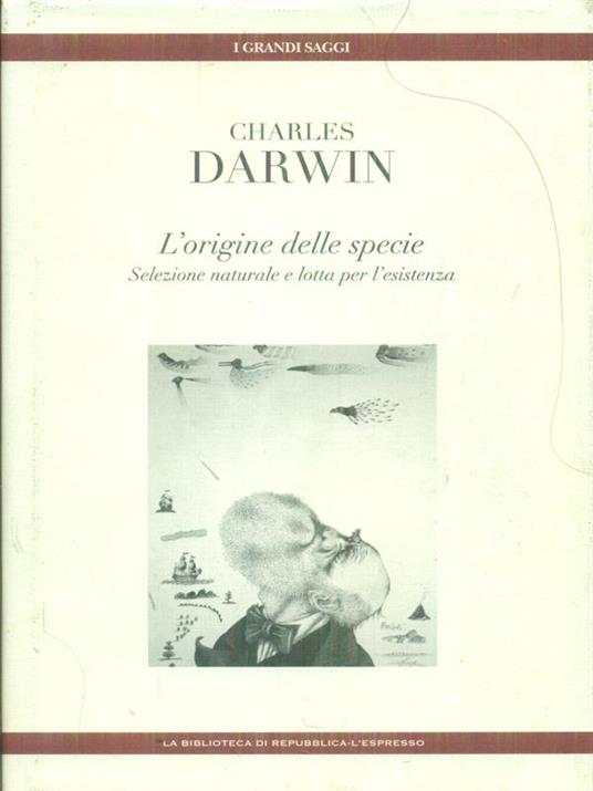 L' origine della specie - Charles Darwin - copertina