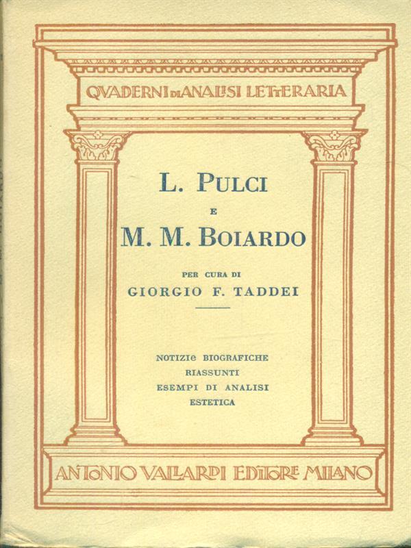 L. Pulci e M.M. Boiardo