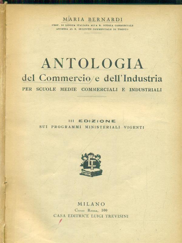 Antologia del commercio