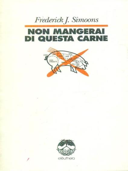 Non mangerai di questa carne - Frederick J. Simoons - copertina