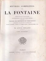 Oeuvres completes de La Fontaine Contes I