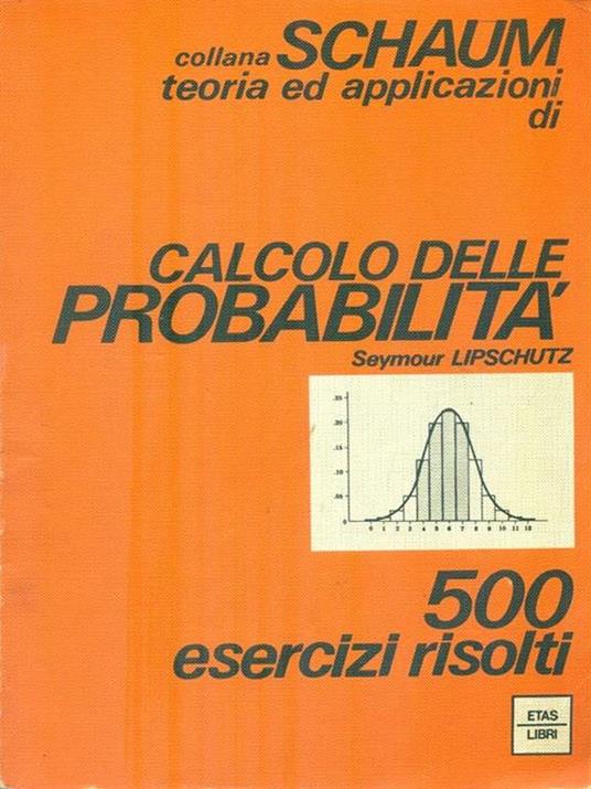 calcolo delle probabilità - Seymour Lipschutz - copertina