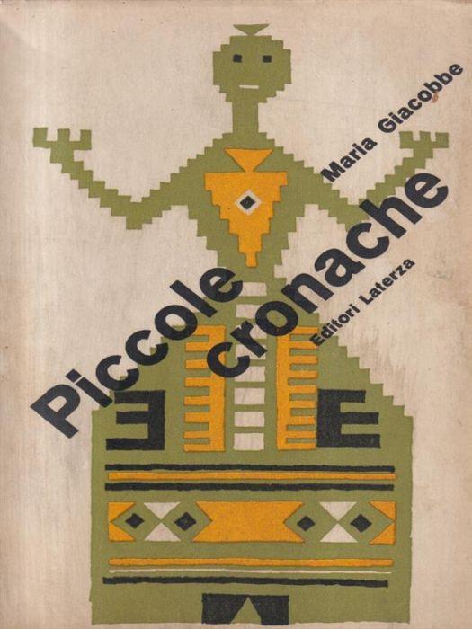 Piccole cronache - Maria Giacobbe - copertina