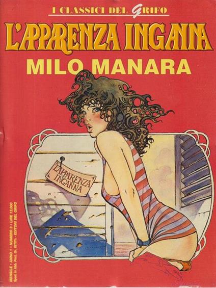 L' apparenza inganna - Milo Manara - copertina