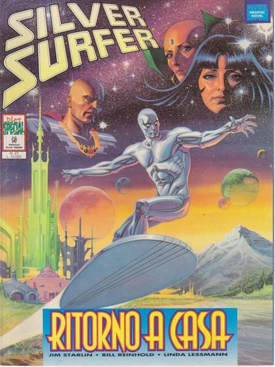 Silver Surfer: ritorno a casa - copertina