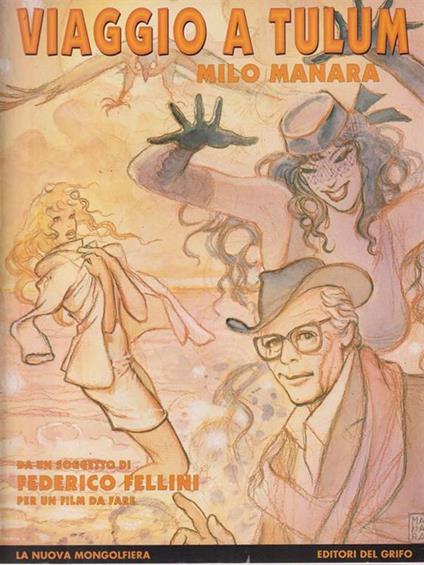 Viaggio a Tulum - Milo Manara - copertina