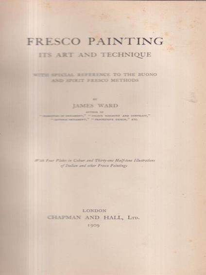 Fresco Painting - Jame Ward - copertina