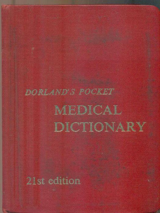 Dorland's pocket Medical Dictionary - copertina