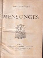 Mensonges