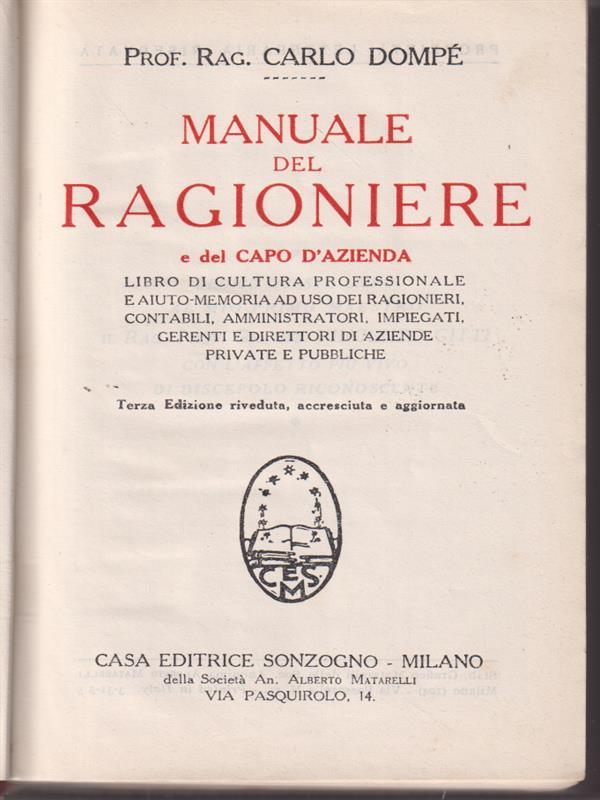 Manuale del ragioniere