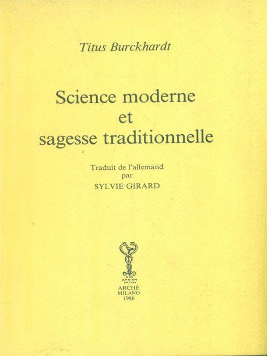 Science moderne et sagesse traditionnelle - Titus Burckhardt - copertina