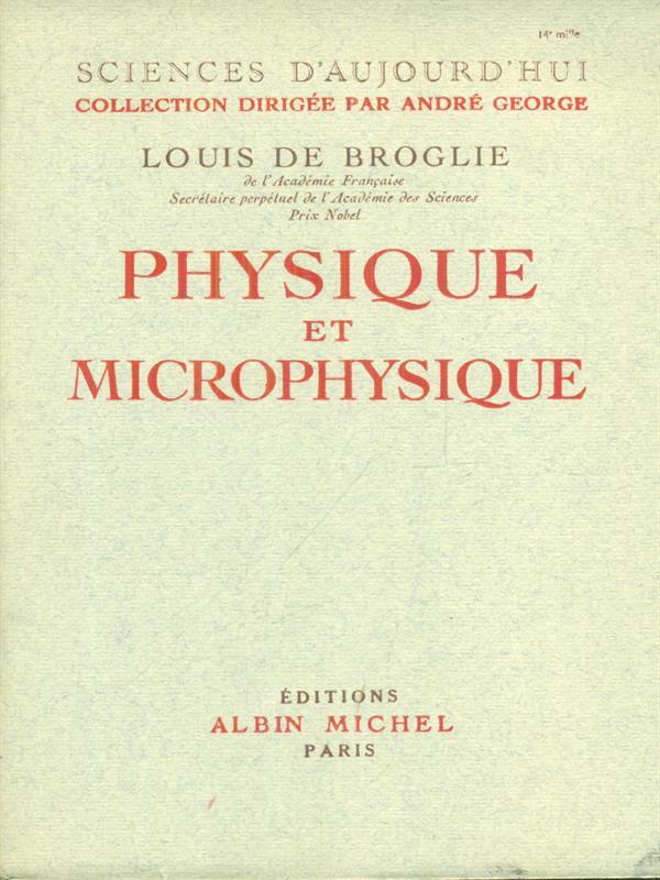 Phisique et microphysique