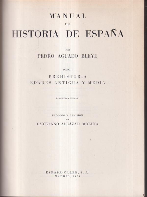 Manual de historia de espana 3 vv