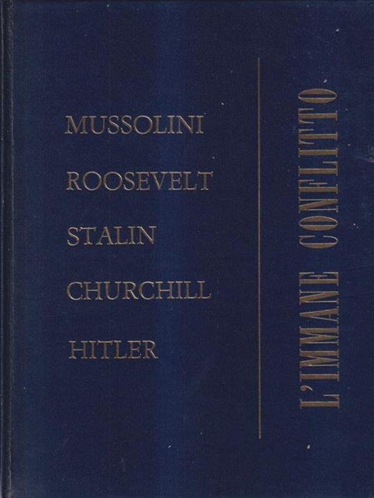 L' immane conflitto - Pino Rauti - copertina