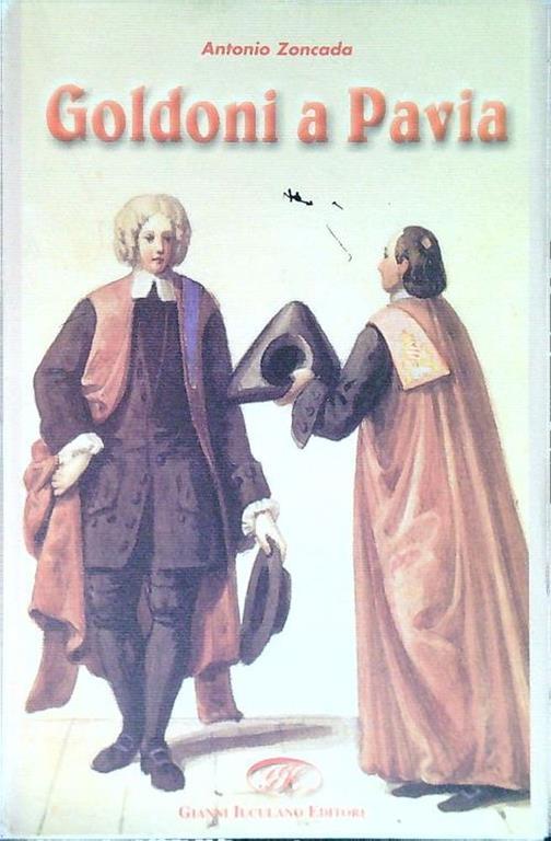 Goldoni a Pavia - Antonio Zoncada - copertina