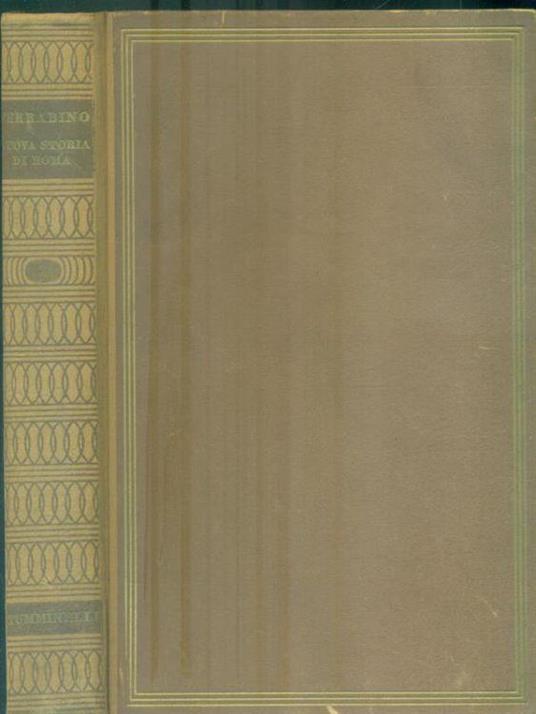 Nuova storia di Roma. Volume secondo - Aldo Ferrabino - copertina