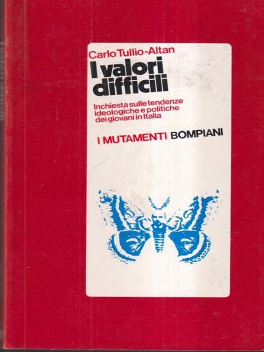 I valori difficili - Carlo Tullio Altan - copertina
