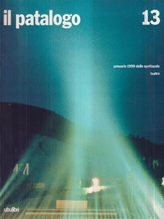 Il  patalogo 13 - copertina