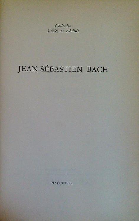 Jean-Sébastien Bach - copertina