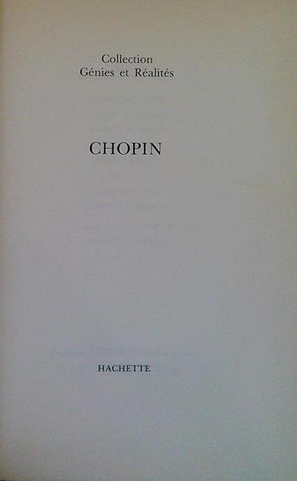 Chopin - copertina