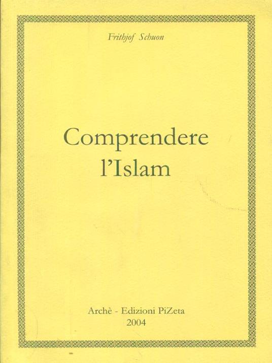 Comprendere l'Islam - Frithjof Schuon - copertina